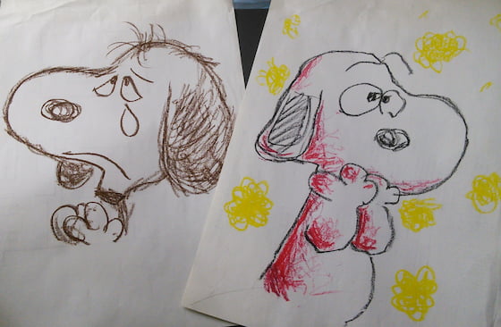 Snoopy sketches